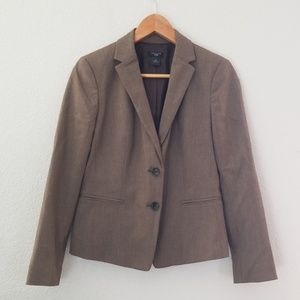 Ann Taylor brown blazer